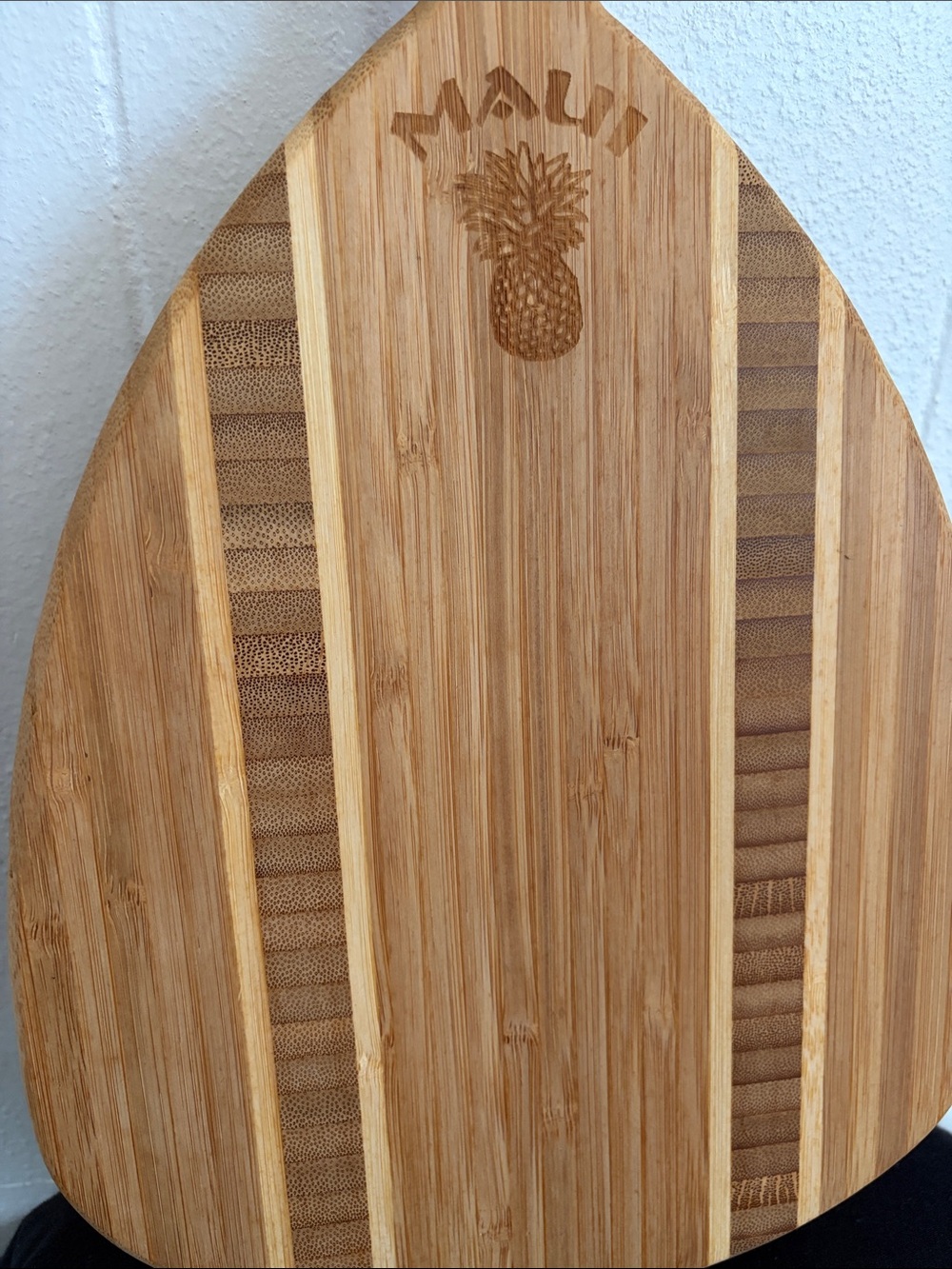 MAUI Paddle Shaped Cutting/Serving Board - Bamboo Wood - Picture 3 of 5
